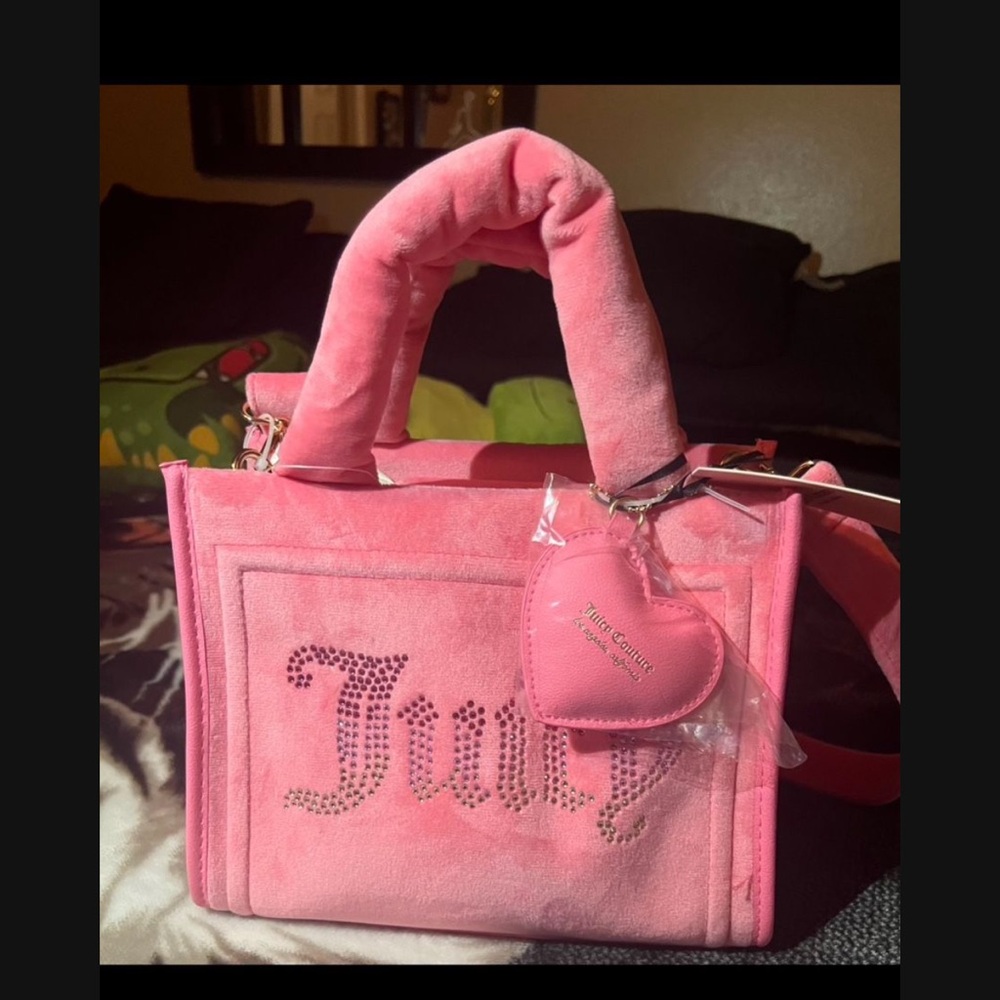 Juicy Couture Plush Pink Mini Bag
